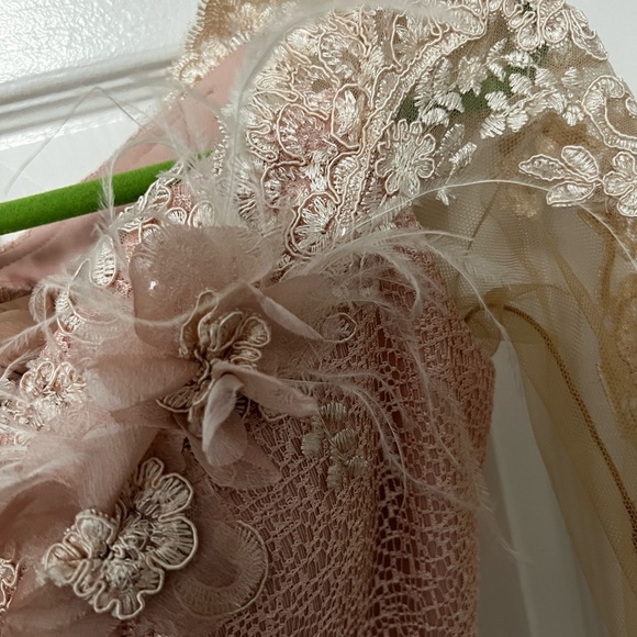 Pink midi prom dress - Picture 4 of 4